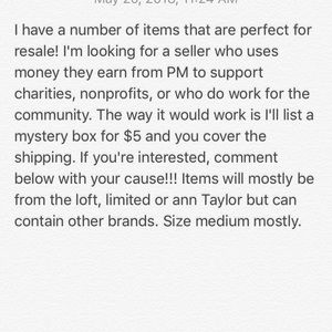 Mystery Box for charity. Read description